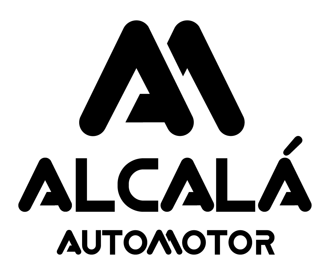 Imagen de Logotipo Alcalá Automotor Vertical Negro